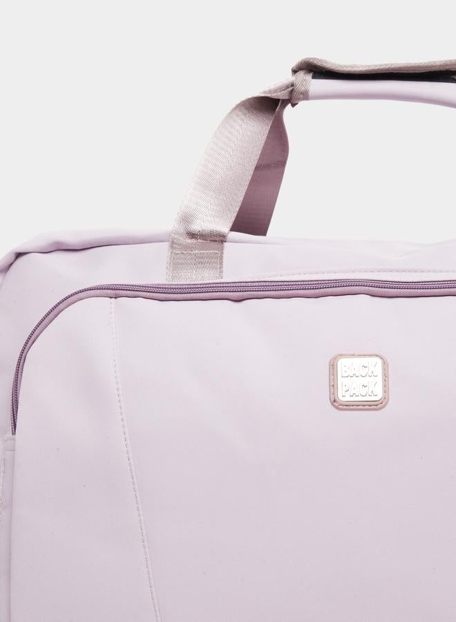 ستايلي حقيبة رياضية بتفاصيل ستيل مع جيوب خارجية - Image 4