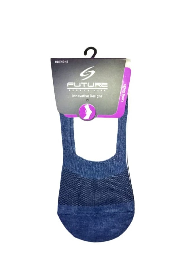 Future future socks invisble blue-white-grey pack of 3 cotton  - Image 2