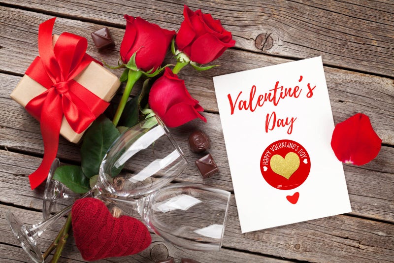 SICOHOME Happy Valentine's Day Stickers - 72Pcs 1.5" Valentine's Day Envelope Seals from Gifts Labels Stickers, Heart Stickers Valentine Gift Party Favor Envelope Seals Sticker, Self-Adhesive - Image 4