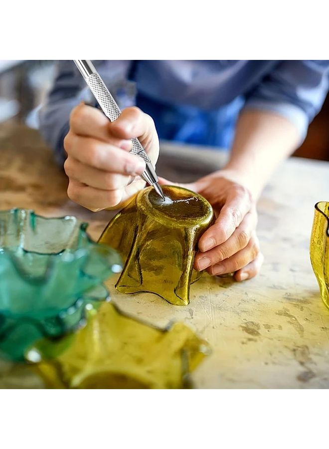 14pcs Tungsten Carbide Etching Tool Engraving Pen for Glass Ceramics Hardened Steel - Image 5