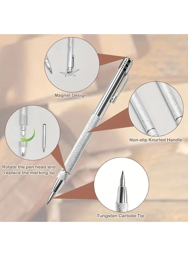 14pcs Tungsten Carbide Etching Tool Engraving Pen for Glass Ceramics Hardened Steel - Image 4