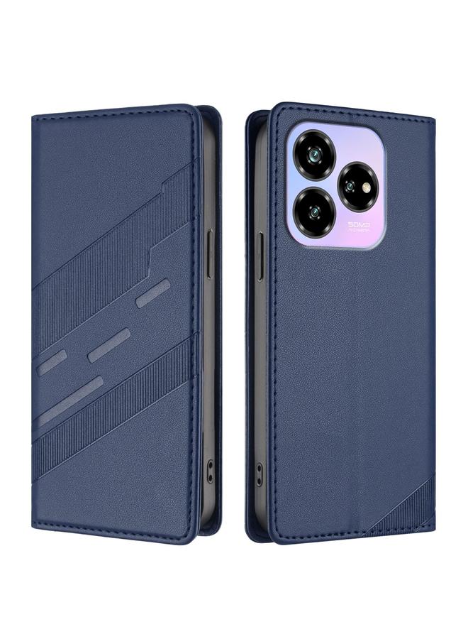 erorex Case For ZTE Nubia V60 Design Embossed Multi-functional Wallet Retro Leather Phone Case - Image 2