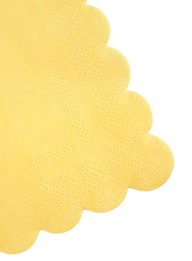 Meri Meri Lemon Sherbet Large Napkins