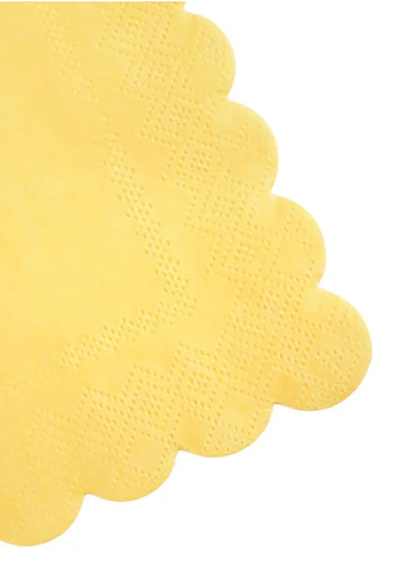Meri Meri Lemon Sherbet Large Napkins