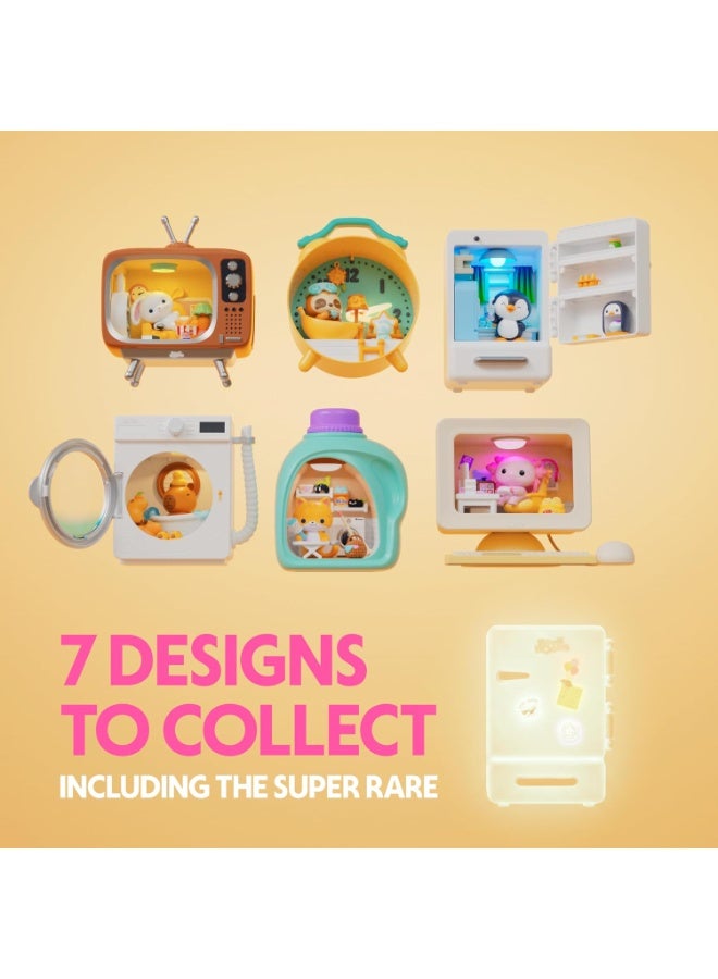 زورو ZURU STARBOX Nook Nooks (السلسلة 1): صندوق مفاجآت يحتوي على مجسمات حيوانات صغيرة قابلة للجمع، مع مشاهد ذات طابع خاص وإكسسوارات مفاجئة؛ لعبة مناسبة للأعمار من 3 سنوات فما فوق. - Image 3