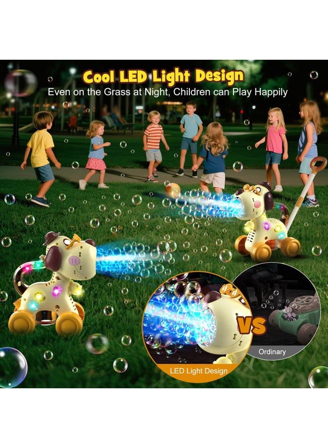 Nicmore Automatic Bubble Machine for Toddlers: Portable Dog Bubble Maker Blower Toys for 3 4 5 6 Year Old Boy Girl Kids Outdoor Toys for Easter Party Birthday - Image 3