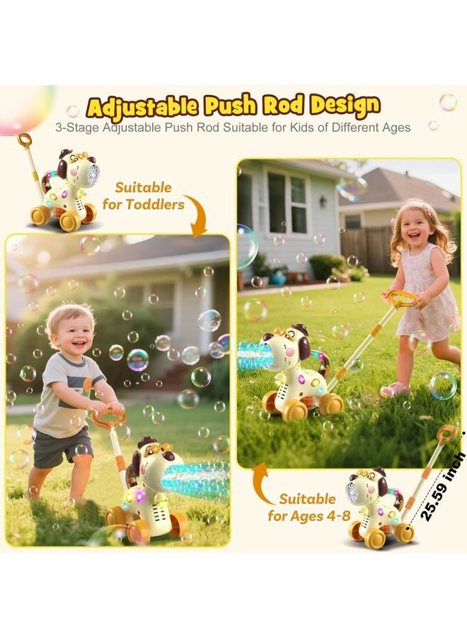 Nicmore Automatic Bubble Machine for Toddlers: Portable Dog Bubble Maker Blower Toys for 3 4 5 6 Year Old Boy Girl Kids Outdoor Toys for Easter Party Birthday - Image 5