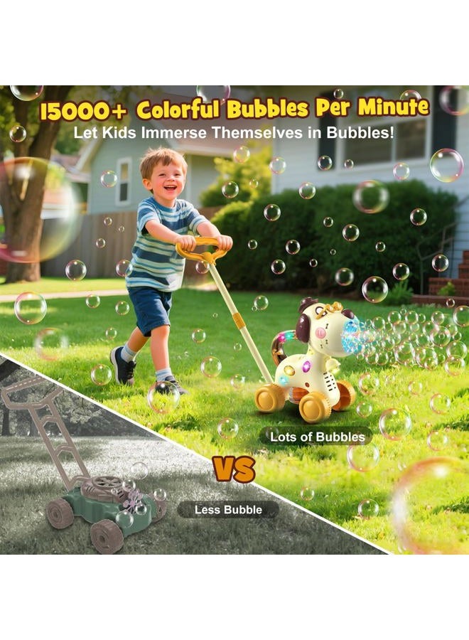Nicmore Automatic Bubble Machine for Toddlers: Portable Dog Bubble Maker Blower Toys for 3 4 5 6 Year Old Boy Girl Kids Outdoor Toys for Easter Party Birthday - Image 2