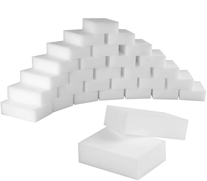 50 Pack Magic Eraser Cleaning Sponge Melamine Foam Magic Sponge Eraser Cleaning Pad for All Surface  Suitable for Bathroom Kitchen Floor Baseboard Wall Cleaner1