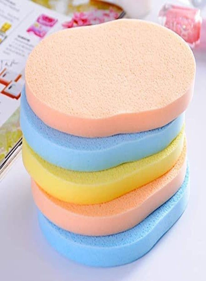 BRIKSHI Facial Cleaning Sponge Cosmetic Puff Washing Sponge Foam Producer Makeup Remover Pads pack of 2 - Image 1