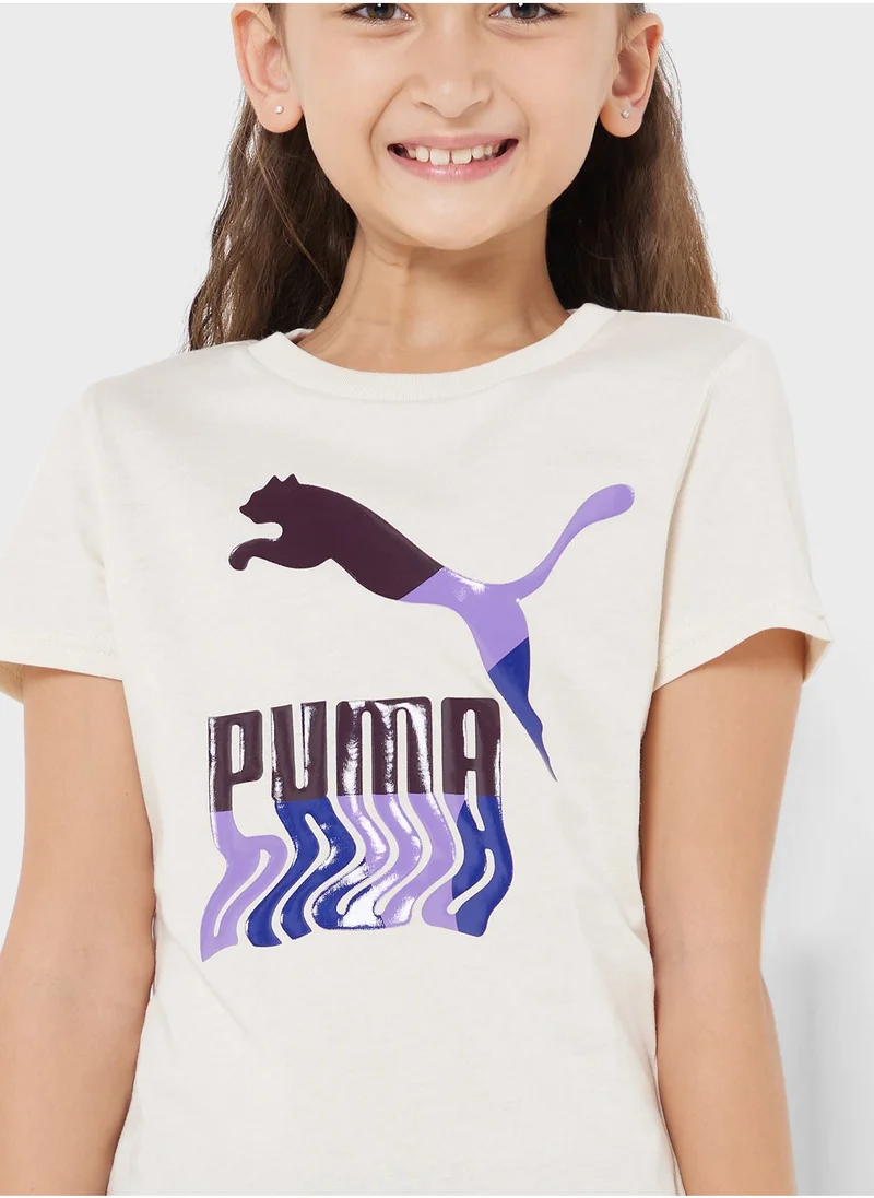 PUMA Youth Lava Land T-Shirt