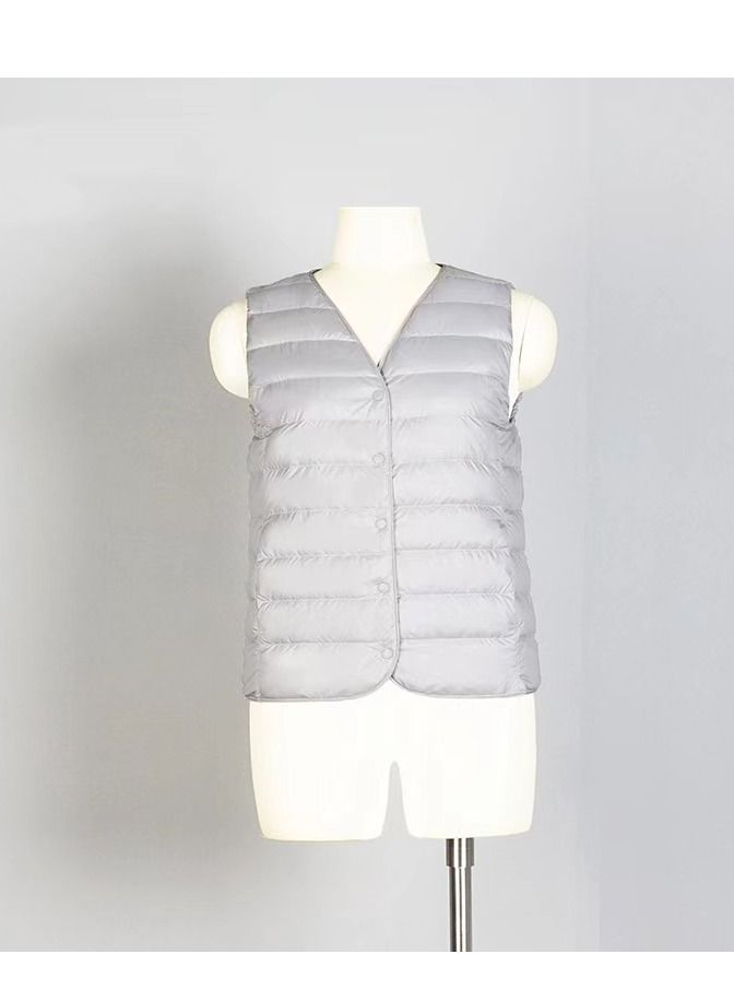 Loquat Autumn Winter Women's Fashion Sleeveless Warm Vest 