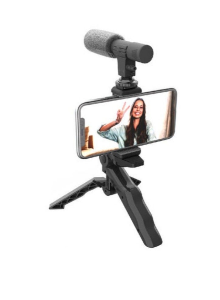 Smartphone Vlogging Kit With Tripod Stand - Image 3