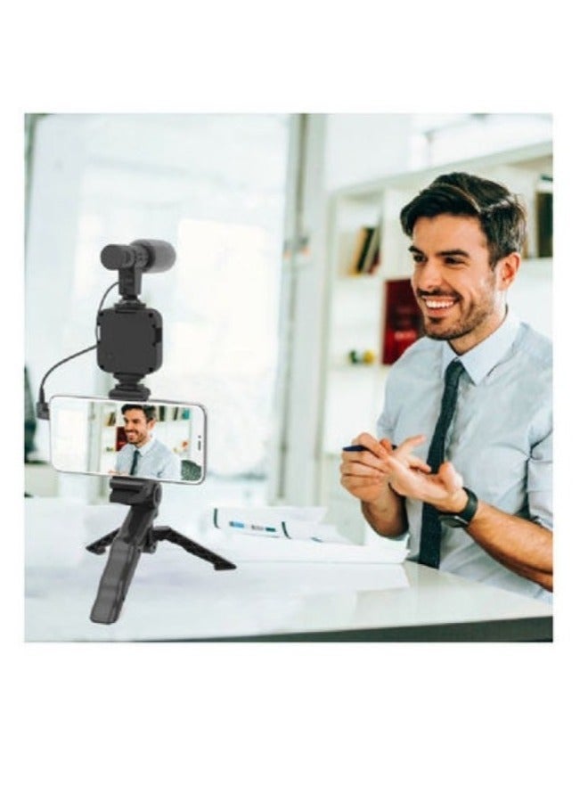 Smartphone Vlogging Kit With Tripod Stand - Image 2