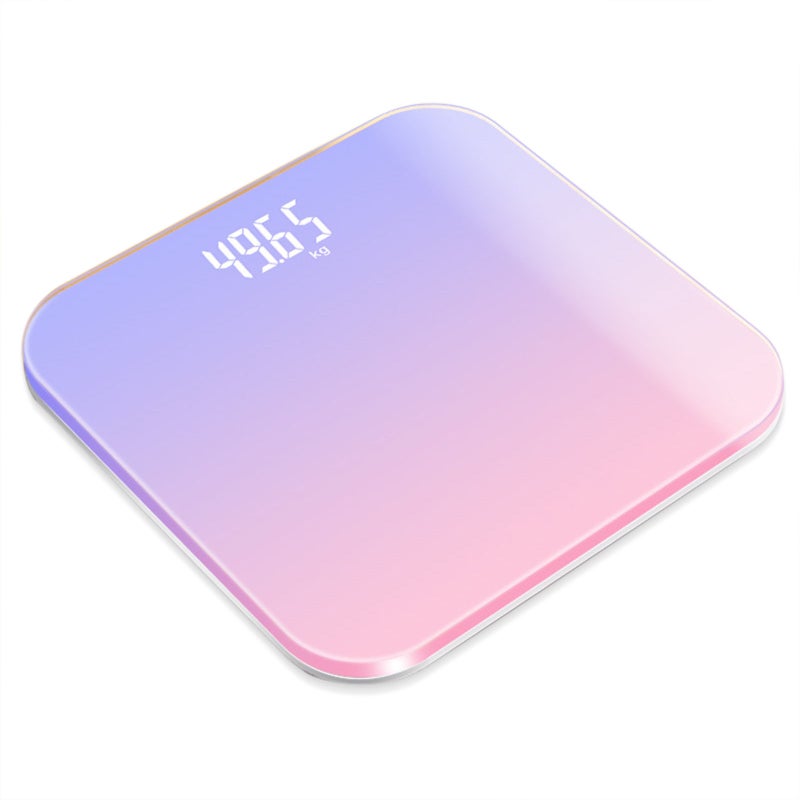 Smart Digital Scale Highly Accurate for Body Weight Bathroom Weight Scale with Extra-Wide Platform LED Screen USB Charging Slim Design - Image 1
