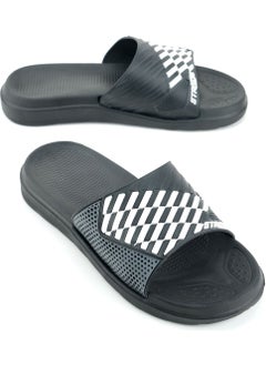 Gezer Men's Summer Eva Wet Ground Suitable Daily Home Garden Pool Bathroom Slippers  - Image 1