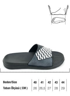 Gezer Men's Summer Eva Wet Ground Suitable Daily Home Garden Pool Bathroom Slippers  - Image 2