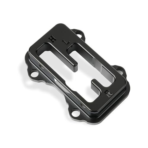 Jetuplusllc Shifter Gate for Kawasaki KRX 1000KRX 10004 Black Anodized Shift Gate 6061 T6 Aluminum - Image 1