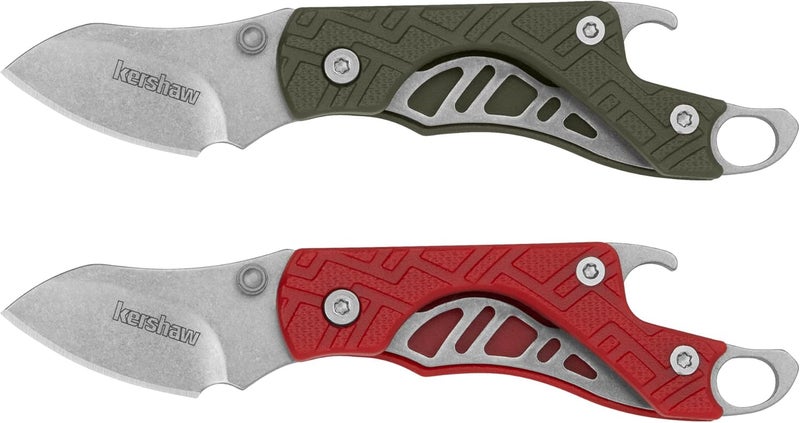 Kershaw Cinder Pocket Knife, Small Lightweight Keychain Knife - Image 2
