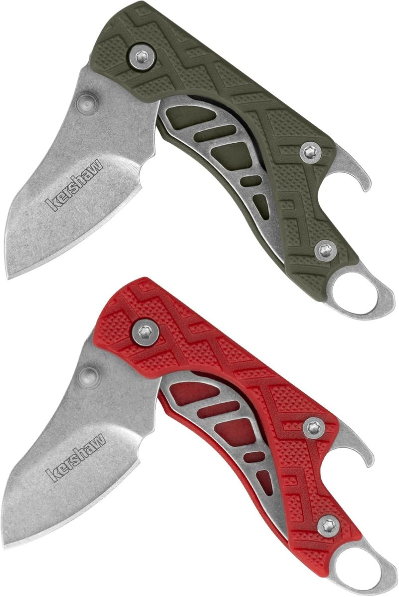 Kershaw Cinder Pocket Knife, Small Lightweight Keychain Knife - Image 1