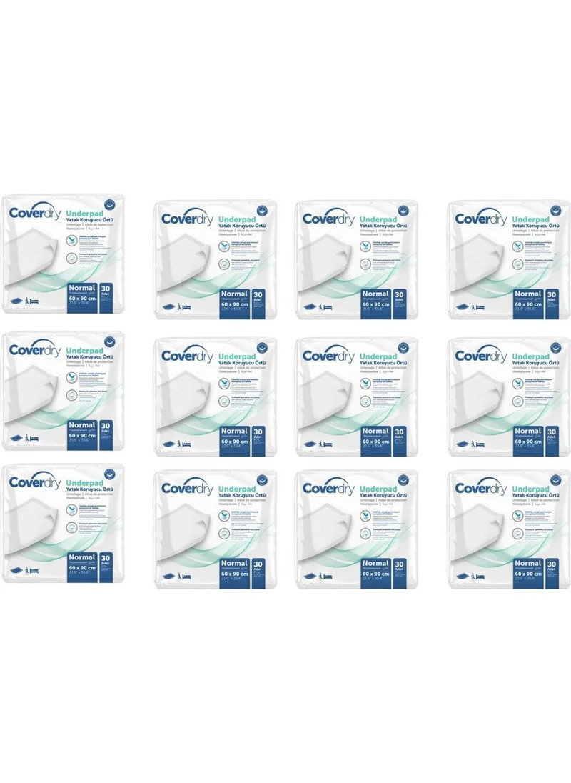 Coverdry Under-Patient Laying Cloth 60x90 - 30 Pieces - 12 Packs