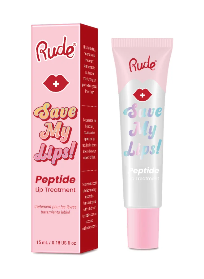 Rude Save My Lips Peptide Lip Treatment - Vanilla