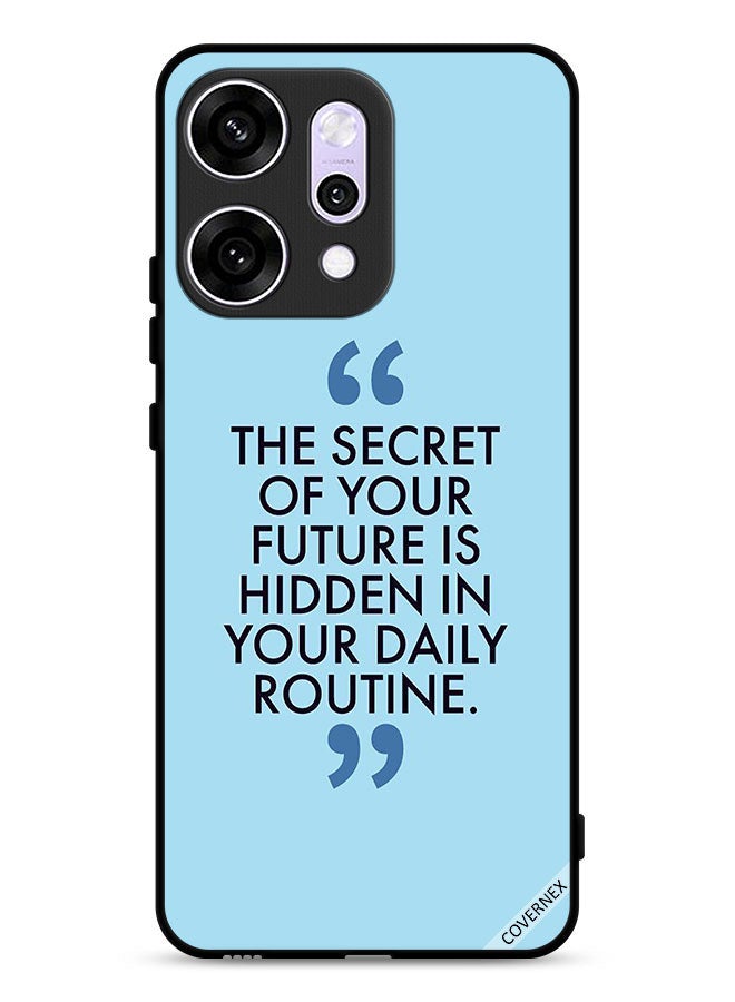 Covernex Oppo Reno14 Pro Protective Case Cover The Secret Of Your Future - Image 1