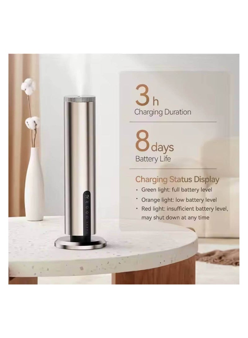 Portable Tabletop Aroma Essential Oil Diffuser Black  - Image 5