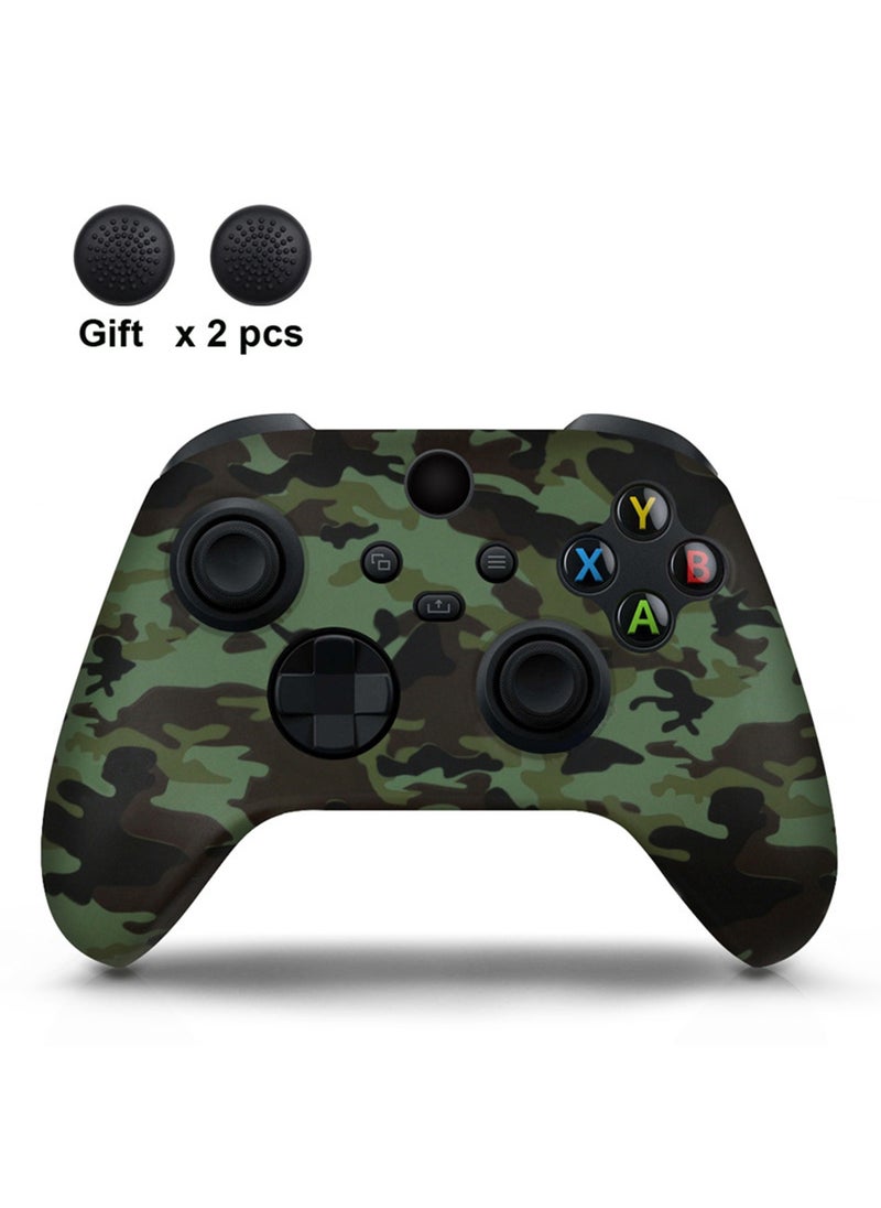 X-level - Soft Silicone Protective Case Cover for Xbox Series S/X Controller, Non-Slip No Interference Skin Protector Case Full Protection Cover for Xbox Series S/X Wireless Controller with 2 Thumb Grip Caps - Image 1