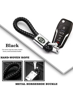 KIA Logo black braided leather keychain, car keyring with screw lock car keychain - pzsku/ZDE598EDDB79E4EB64AEBZ/45/_/1704690668/e63b4aa5-9635-427a-ab12-06ae819b64b8