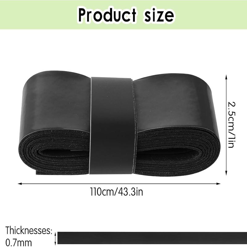 6 Pack Tennis & Badminton Racket Grip Tape, Absorbent Dry Feel Badminton Racket Grip Tape Overgrip Replacement for Squash Baseball Bat Softball Bat (3Colors) - Image 3