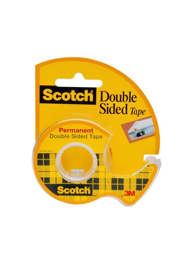 Scotch  3M Scotch Double Sided Tape with Plastic Dispenser