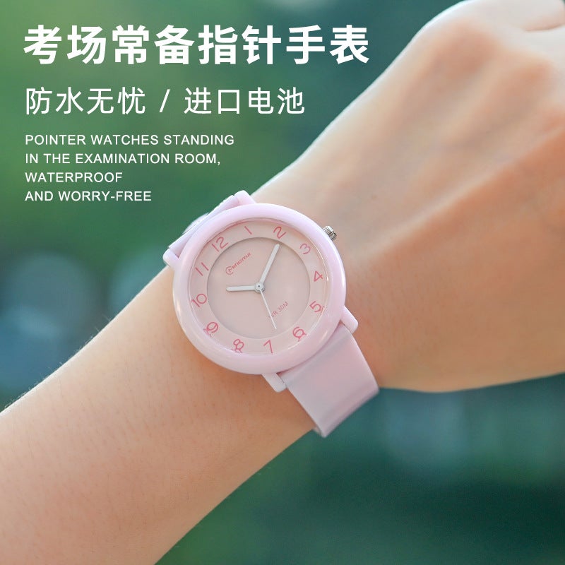 Mingrui Mingrui Watch Trendy Simple Quartz Three-Pin Watch Children'S Waterproof Exam Electronic Watch Student 8853 - Image 4