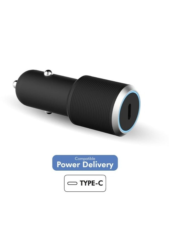 Force Power Lite Car Charger 25W USB C PD  Power Delivery Black - pzsku/ZDE59D64D46FFA76D2273Z/45/_/1670937986/0002b1d3-e4d9-4c4b-83a6-ae0556cda683