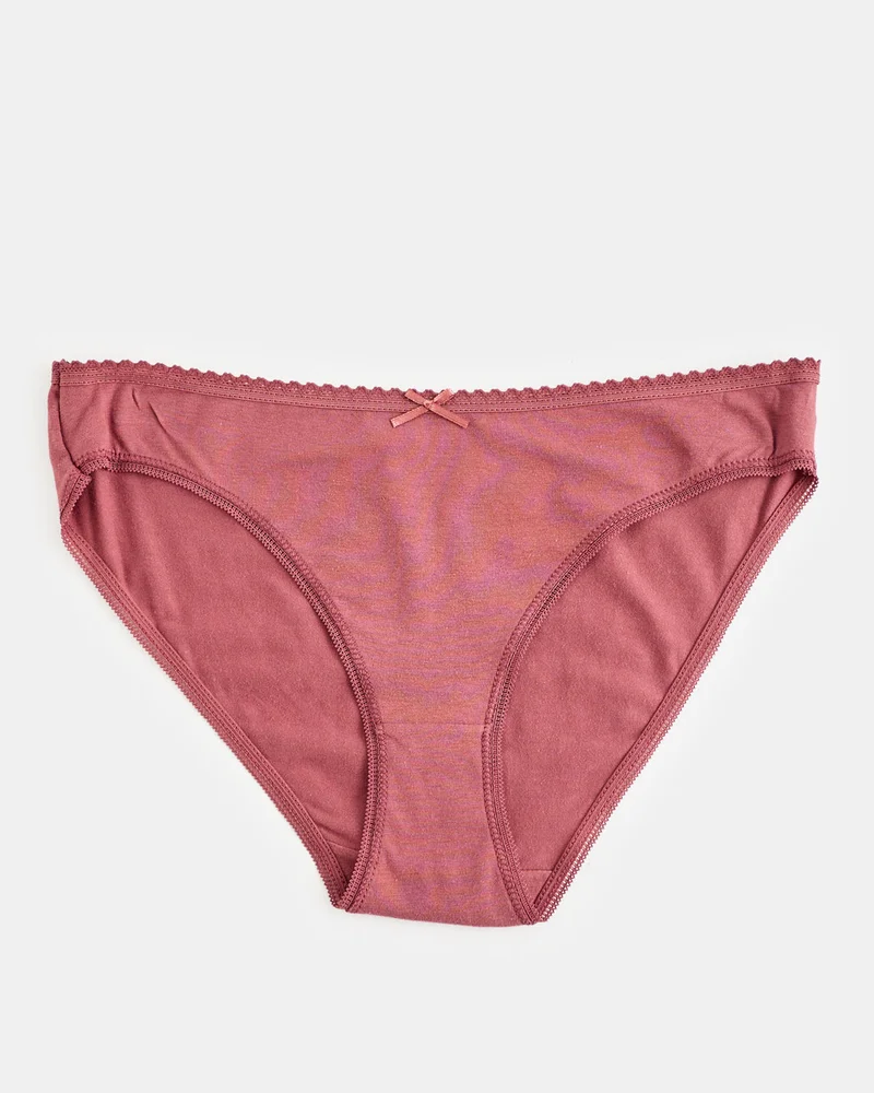 Redtag Women Assorted 5 Pack 365 Bikini Brief