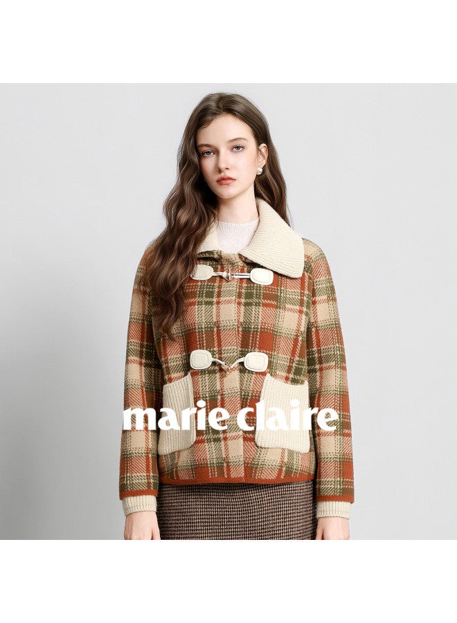 Marie Claire Knitted Sweater Coat Women's Autumn Winter 2025 New Fashion Youthful Top - Image 5