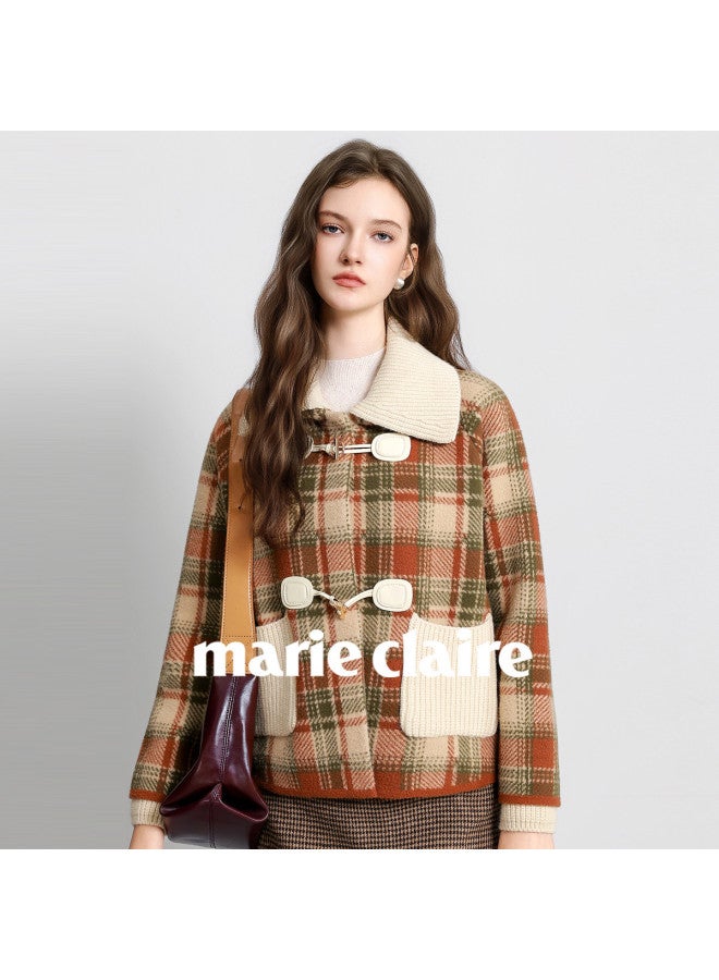 Marie Claire Knitted Sweater Coat Women's Autumn Winter 2025 New Fashion Youthful Top - Image 3