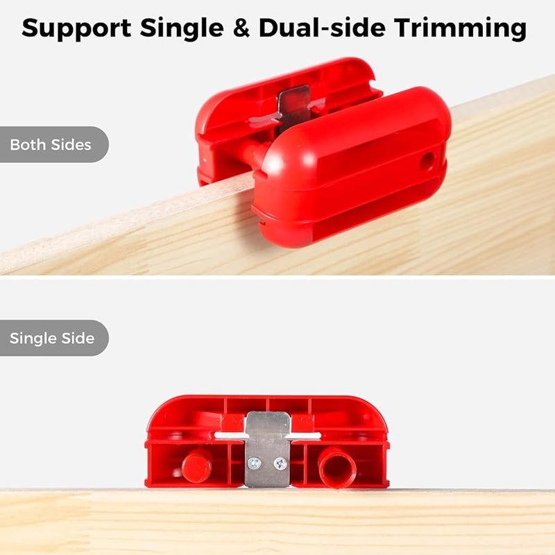 Adjustable Pneumatic Hand Planer Edge Trimmer with Tungsten Carbide Blades - Image 3