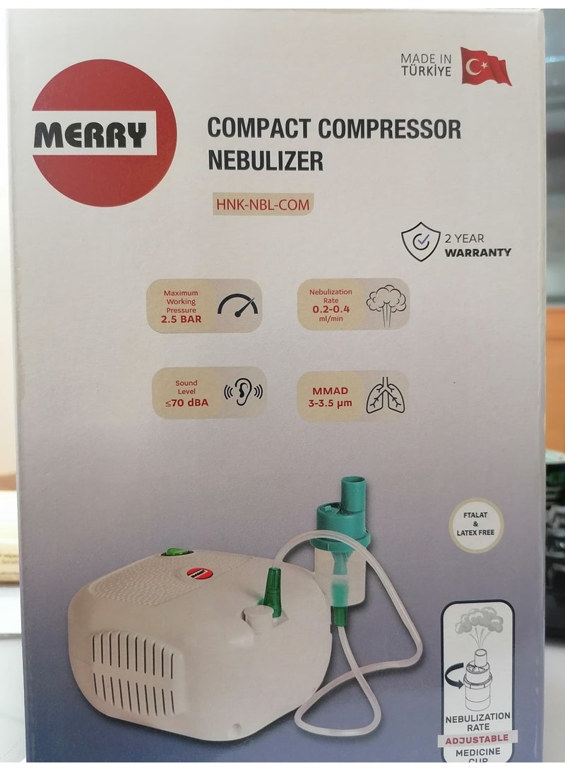 Merry Compact Compressor Nebulizer - Image 1