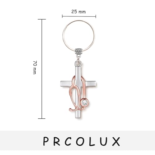 PRCOLUX Nurse Gifts for Women Nurse Keychain as Nursing Practitioner Gifts for Women Christmas Graduation Nurses Week Gift - Image 2