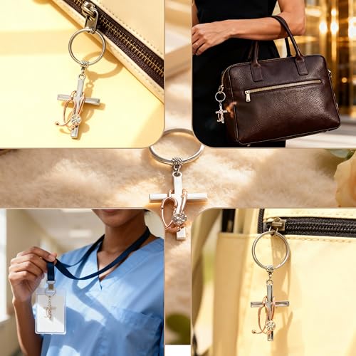 PRCOLUX Nurse Gifts for Women Nurse Keychain as Nursing Practitioner Gifts for Women Christmas Graduation Nurses Week Gift - Image 5