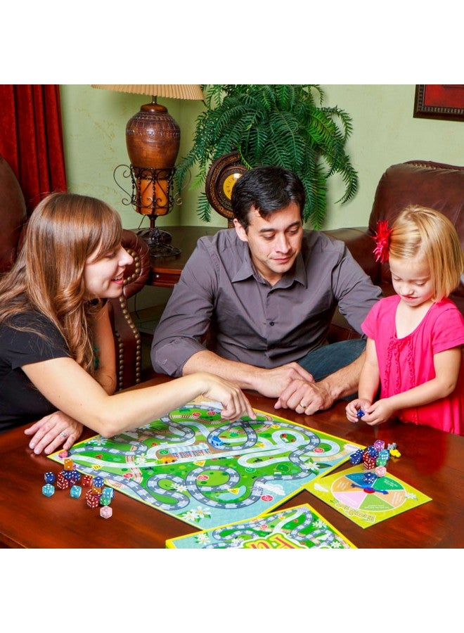 GWHOLE 40 Pieces 6-Sided Game Dice Set, 8 Translucent Colors Dice For Board Games And Teaching Math - Image 5