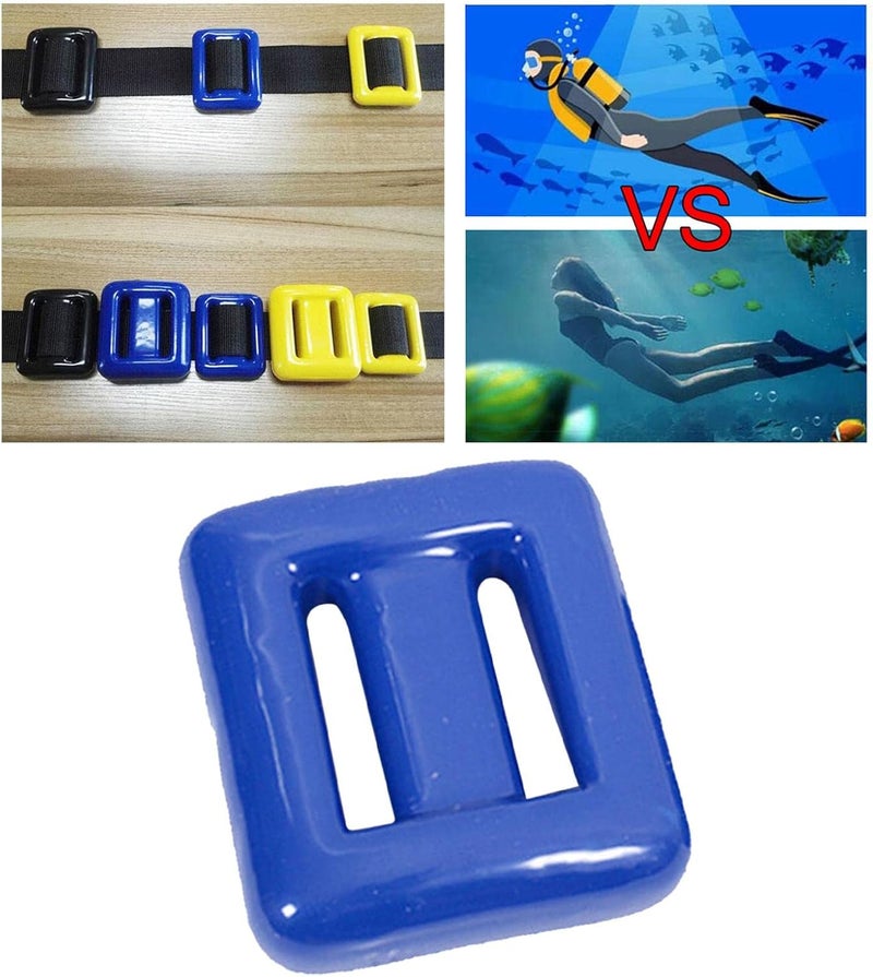 klarako Scuba D Ring Weights Rubber Coated Diving Dive Snorkeling Surfing Sport Equip - Image 3