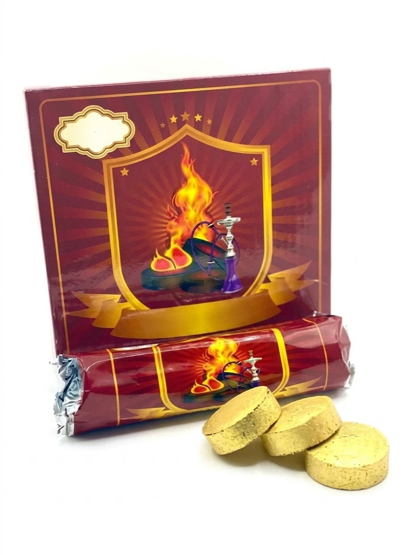 Rich Life 80-Piece Bakhoor Charcoal Quick Ignite and Long Lasting Incence Charcoal Teblets (33mm) | Fast-Lighting Natural Coals for Incense Burners, Hookah, and Shisha - Image 5