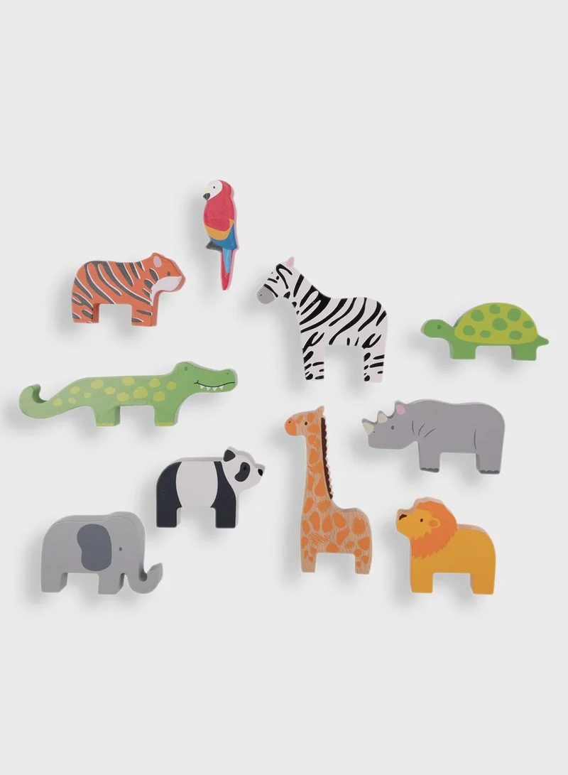 JoJo Maman Bebe Stacking Jungle Animals