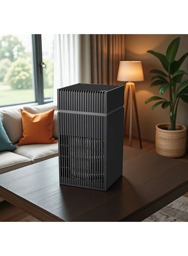 White Portable USB Air Purifier For Home And Office Compact Smoke And Odor Eliminator - Image 3