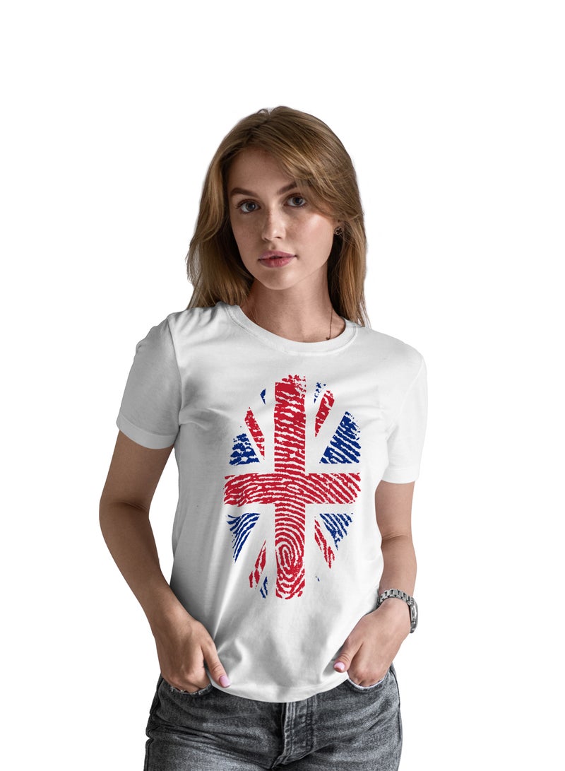 Fashion World Cotton T-shirt Printed with High-quality United Kingdom  - Image 1