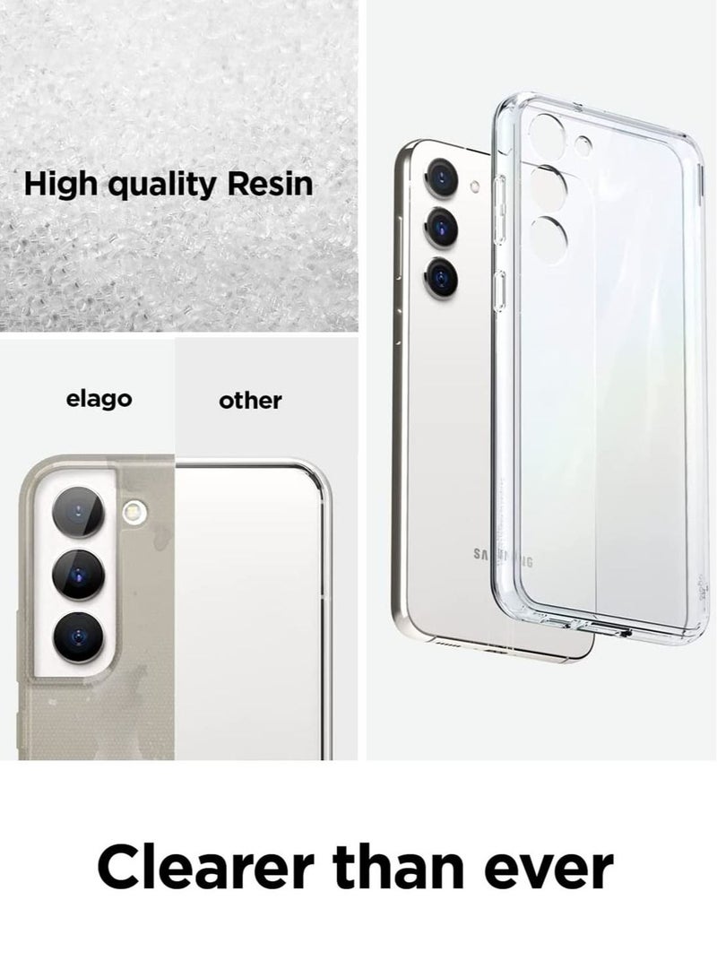 Elago Hybrid for Samsung Galaxy S23 Plus Case Cover - Transparent - Image 3