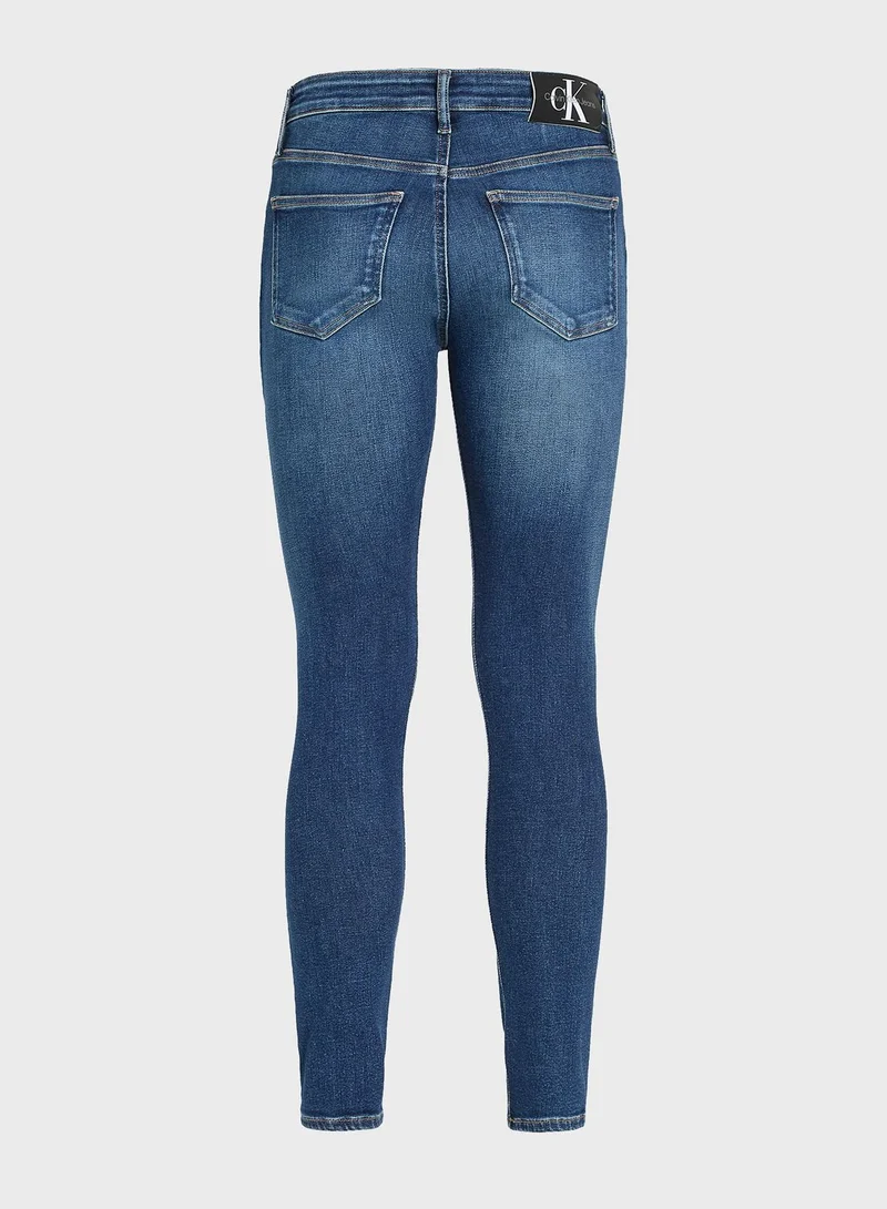 Calvin Klein Jeans Mid Wash Skinny Fit Jeans