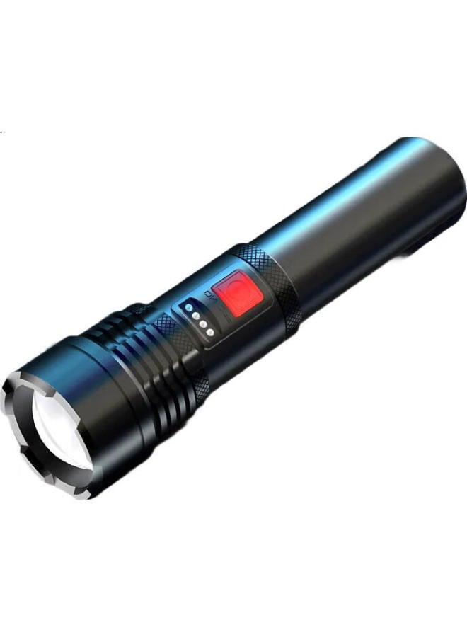 Duration power Dp Jiu Liang (Duration Power) High-Intensity Flashlight, Zoomable Long-Range Ultra-Bright Outdoor Patrol Cycling Searchlight, Rechargeable Home Emergency Light For Power Outages - Image 3